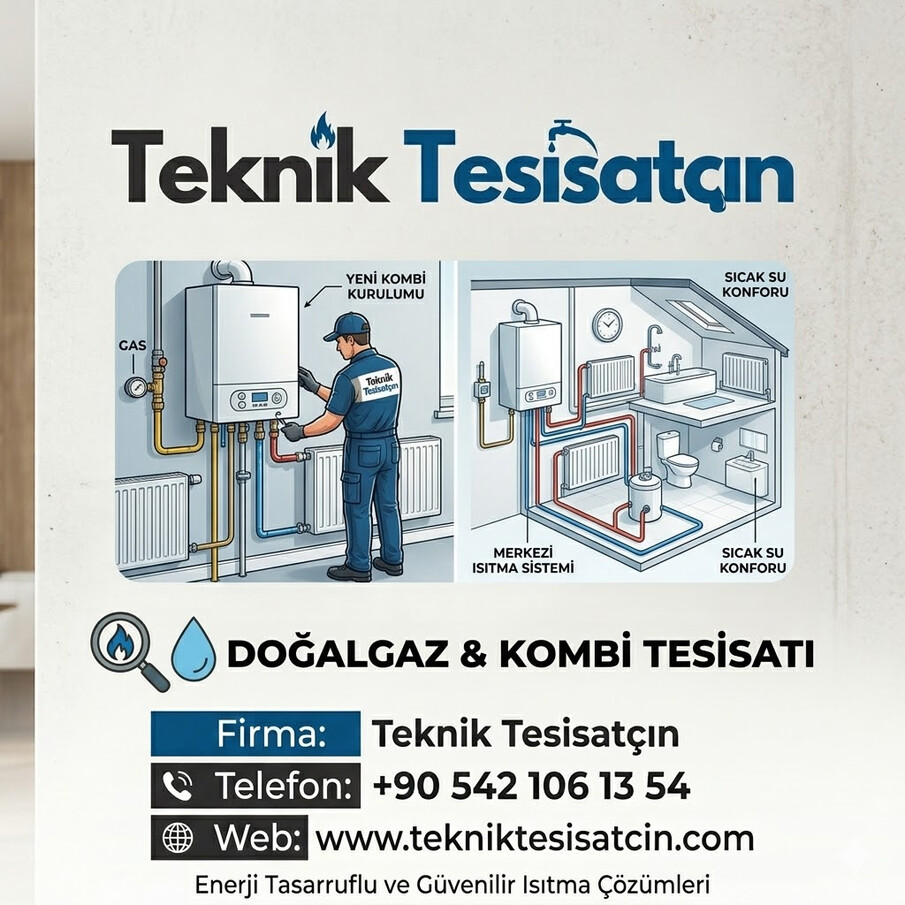 Doğalgaz & Kombi Tesisatı