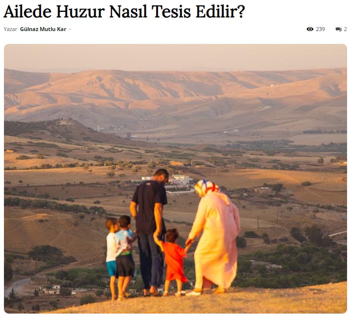 Ailede Huzur Nasıl Tesis Edilir?